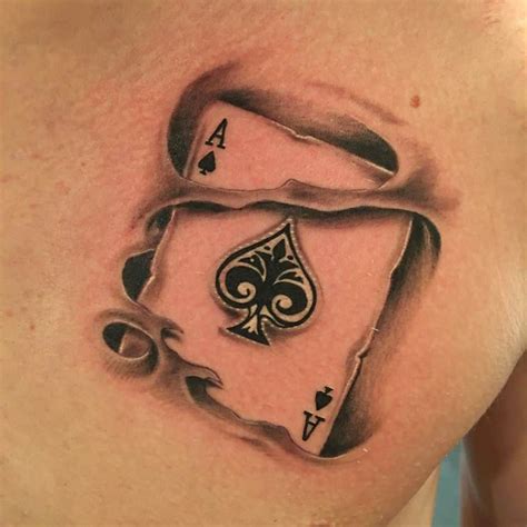 ace of spades tattoo